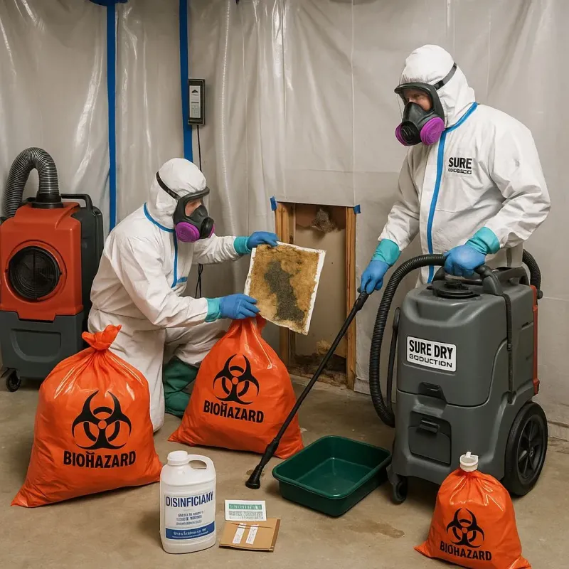 Contaminated Water Handling Protocols process in Cumberland Head, NY